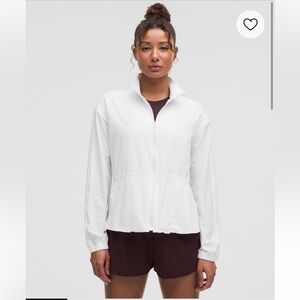 UV-Protective Cinch-Waist Running Jacket - S